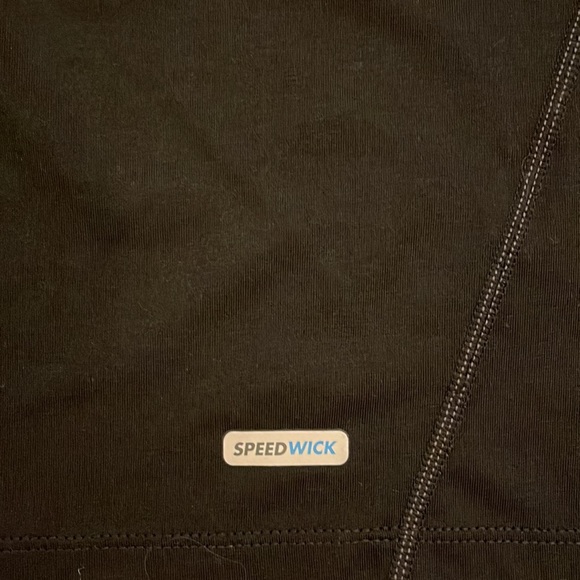 REEBOK Cincinnati Bengals Speedwick Short Sleeve Black Tee Shirt NFL Size Medium - Picture 3 of 4